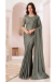 Picture of Exquisite Chiffon & Satin Dim Gray Saree