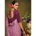 Picture of Shapely Brasso Rosy Brown Saree