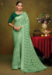 Picture of Appealing Brasso Dark Sea Green Saree