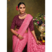 Picture of Shapely Brasso Light Coral Saree