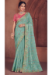 Picture of Gorgeous Organza Cadet Blue Saree