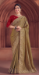 Picture of Admirable Organza Burly Wood Saree