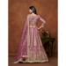 Picture of Resplendent Net Rosy Brown Lehenga Choli