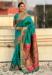 Picture of Fascinating Silk Cadet Blue Saree