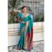 Picture of Fascinating Silk Cadet Blue Saree