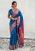 Picture of Delightful Silk Teal Saree