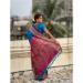 Picture of Delightful Silk Teal Saree