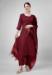 Picture of Grand Cotton Maroon Readymade Salwar Kameez