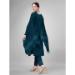 Picture of Ravishing Cotton Midnight Blue Readymade Salwar Kameez