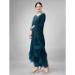 Picture of Ravishing Cotton Midnight Blue Readymade Salwar Kameez