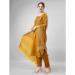 Picture of Cotton Dark Golden Rod Readymade Salwar Kameez