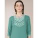 Picture of Gorgeous Cotton Cadet Blue Readymade Salwar Kameez