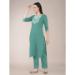 Picture of Gorgeous Cotton Cadet Blue Readymade Salwar Kameez