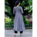 Picture of Ideal Georgette Light Steel Blue Kurtis & Tunic