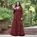 Picture of Elegant Georgette Brown Kurtis & Tunic