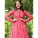 Picture of Alluring Georgette Light Coral Kurtis & Tunic