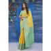 Picture of Good Looking Silk Golden Rod Saree