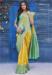 Picture of Good Looking Silk Golden Rod Saree