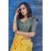 Picture of Exquisite Silk Yellow Saree