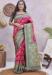 Picture of Pleasing Silk Medium Violet Red Saree