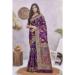 Picture of Graceful Silk Purple Saree