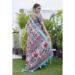 Picture of Appealing Linen Light Slate Grey Saree