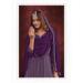 Picture of Beauteous Georgette Purple Straight Cut Salwar Kameez