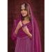 Picture of Georgette Light Pink Straight Cut Salwar Kameez