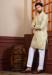 Picture of Charming Silk Beige Kurtas