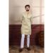 Picture of Charming Silk Beige Kurtas