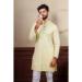 Picture of Beauteous Silk Beige Kurtas