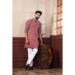 Picture of Sublime Silk Maroon Kurtas