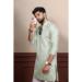 Picture of Grand Silk Off White Kurtas