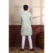 Picture of Grand Silk Off White Kurtas