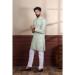 Picture of Grand Silk Off White Kurtas