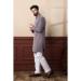 Picture of Alluring Silk Dark Grey Kurtas