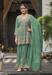 Picture of Gorgeous Chiffon Sea Green Readymade Salwar Kameez