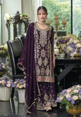 Picture of Grand Chiffon Black Readymade Salwar Kameez