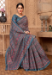 Picture of Wonderful Cotton Grey Saree