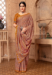 Picture of Sublime Cotton Fire Brick Saree