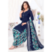 Picture of Fine Cotton Midnight Blue Readymade Salwar Kameez