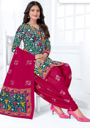 Picture of Statuesque Cotton Dark Red Readymade Salwar Kameez