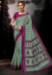 Picture of Enticing Cotton Steel Blue Saree