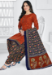 Picture of Radiant Cotton Maroon Readymade Salwar Kameez