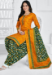 Picture of Cotton Dark Golden Rod Readymade Salwar Kameez