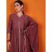 Picture of Ravishing Silk Brown Readymade Salwar Kameez