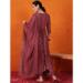 Picture of Ravishing Silk Brown Readymade Salwar Kameez