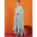 Picture of Pleasing Silk Sky Blue Readymade Salwar Kameez