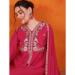 Picture of Sublime Silk Fire Brick Readymade Salwar Kameez