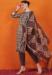 Picture of Graceful Silk Rosy Brown Readymade Salwar Kameez